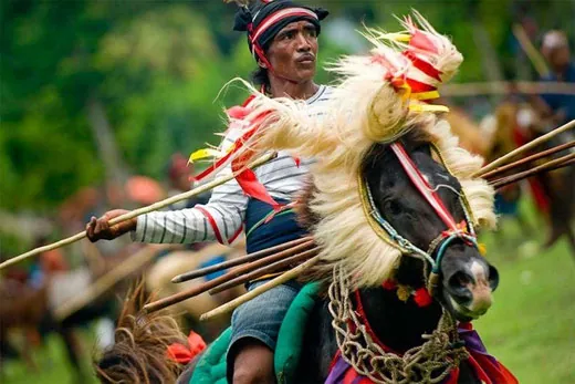 Pasola festival in Sumba